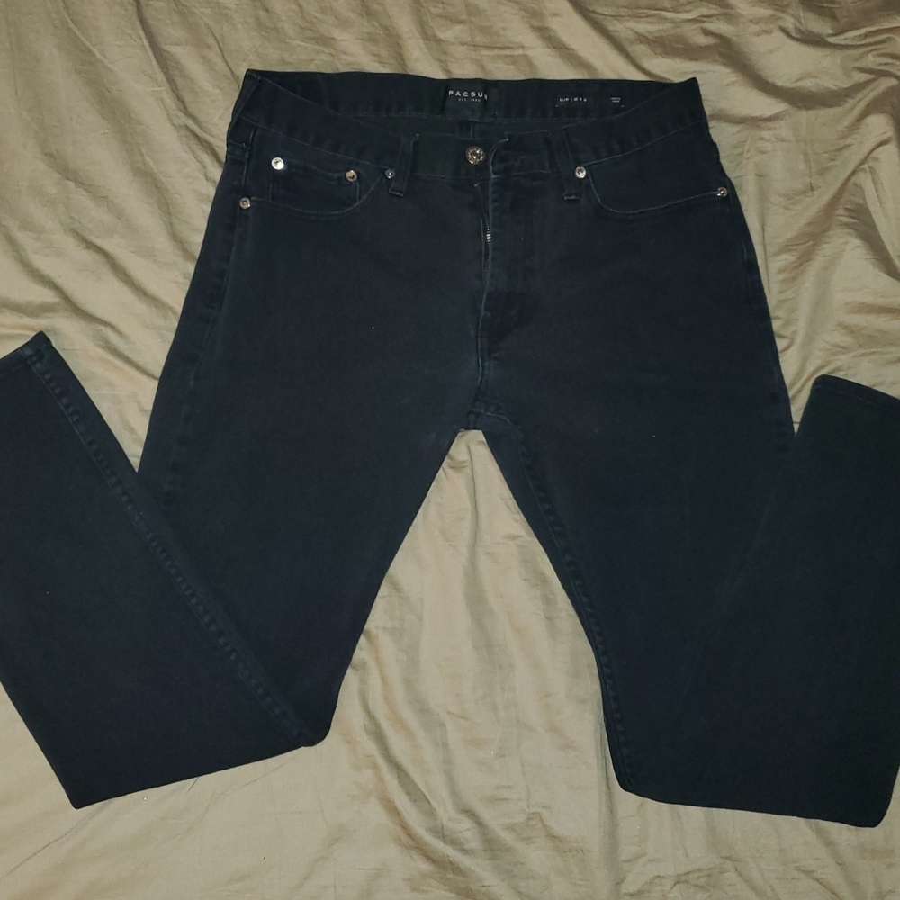 Black pacsun mens jeans